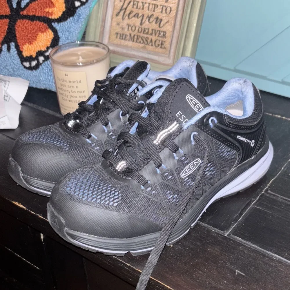 Like 🆕 without tags Keen Black and Blue Utility Sneakers